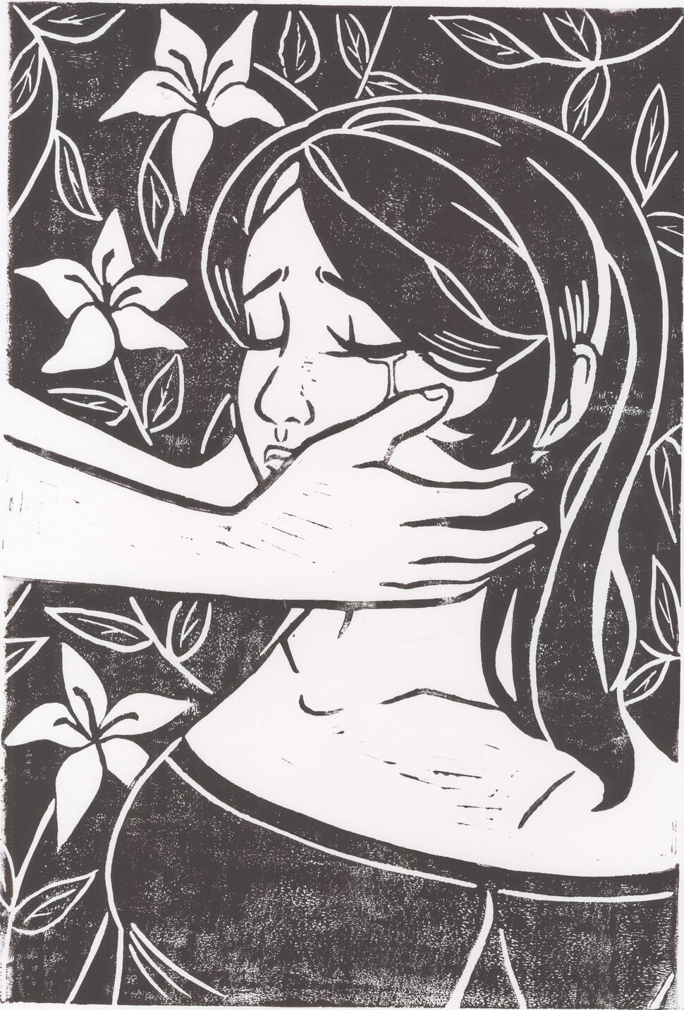 "Grief", Printmaking